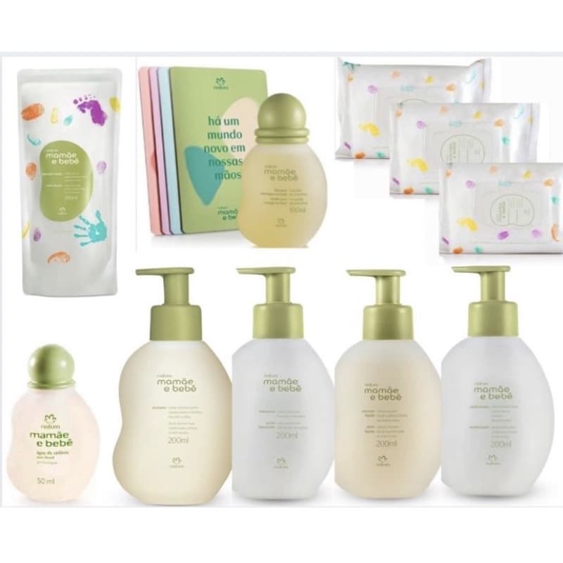 Mamãe e bebê monte seu kit- escolha o seu produto MMBB