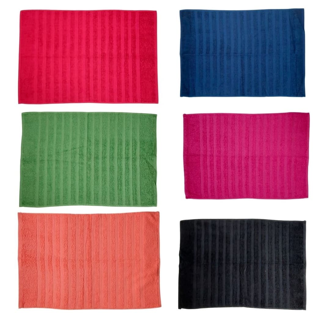 Tapetinho Atoalhado Felpuda Box Banheiro 65x44cm 100% Algodão Pousada Hotel Sauna SPA