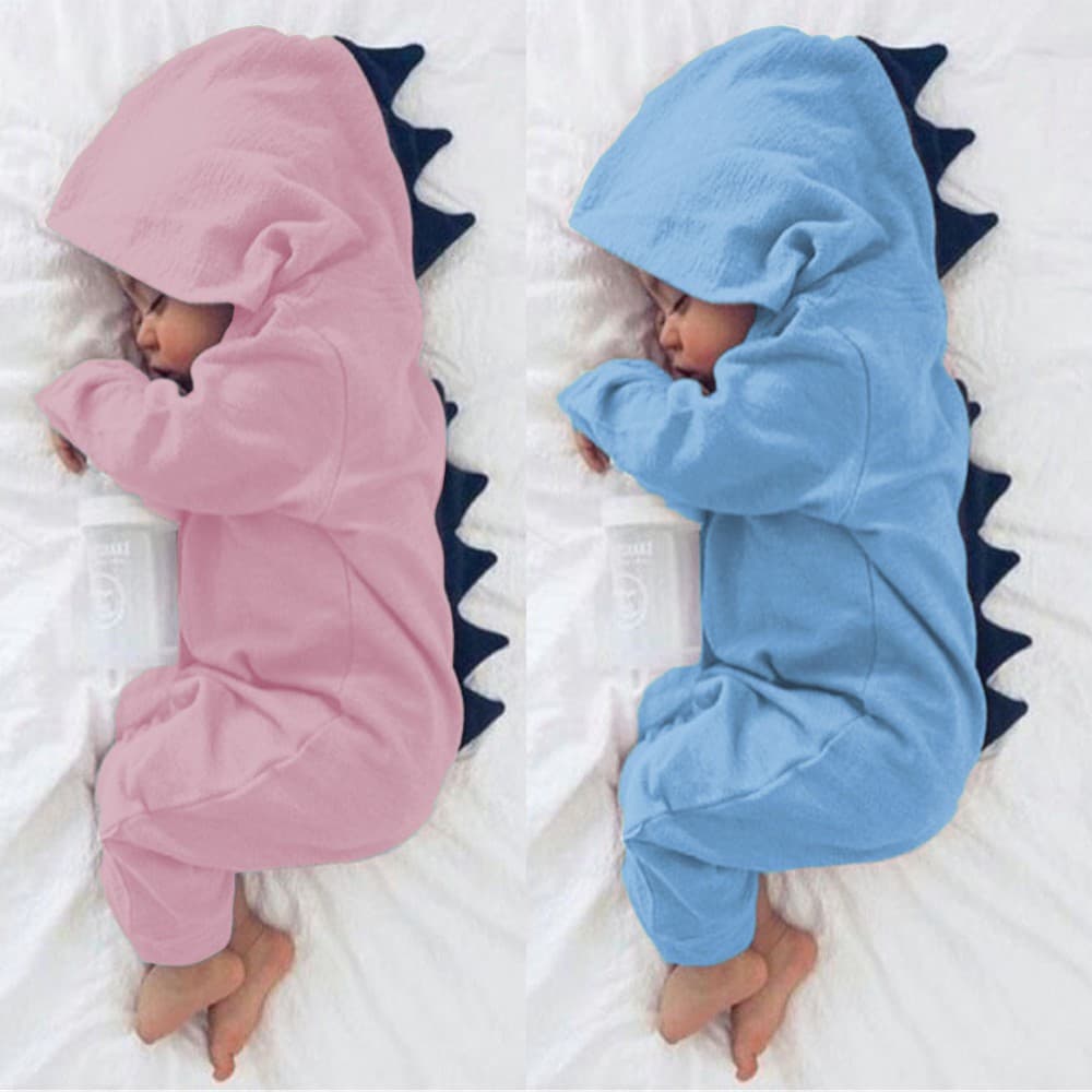 Macacão Dino Baby Roupa Roupinha Dinossauro Bebê Fantasia