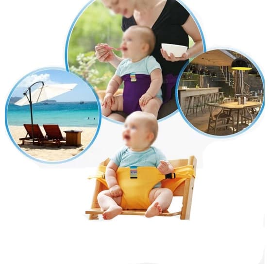 Cadeirinha De Alimentação De Bebe Portatil Viagem Restaurante