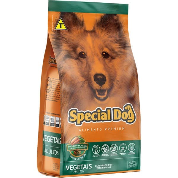 RAÇÃO SPECIAL DOG VEGETAIS CÃO ADULTOS 20 KG
