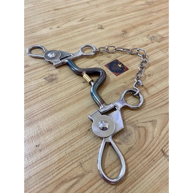 Freio Tabatinga Mangalarga Em Inox Original Luxo