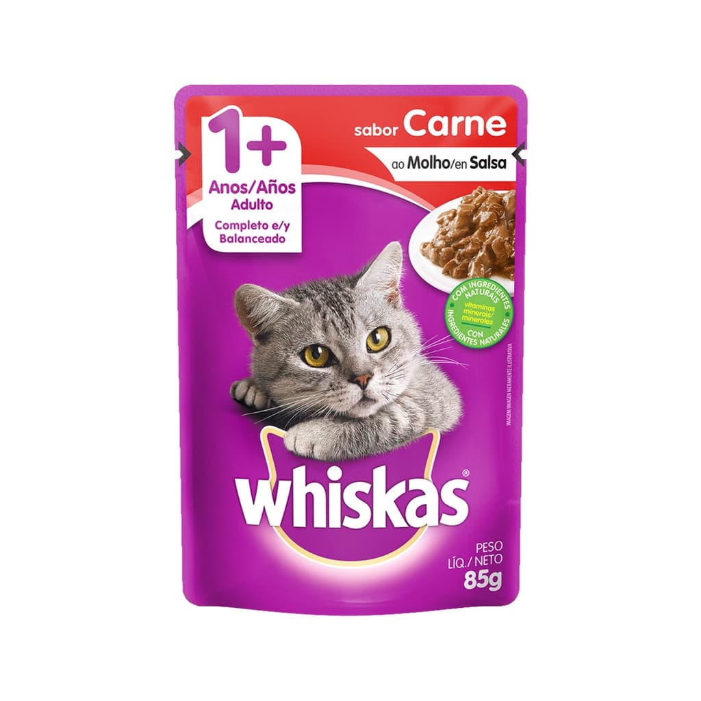 Whiskas sache Carne 85g.