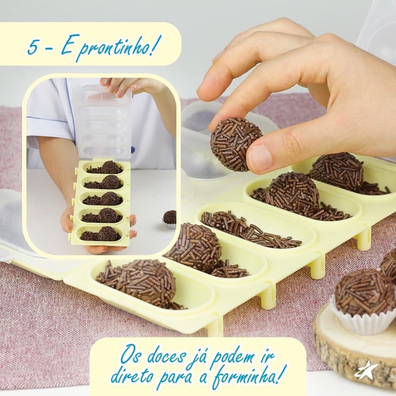ENROLADOR DE BRIGADEIRO – CHOCALHO PARA CONFEITOS BLUESTAR OFF