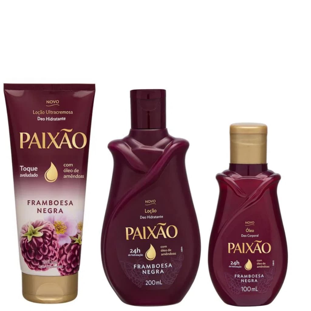 Linha Paixão - Framboesa Negra