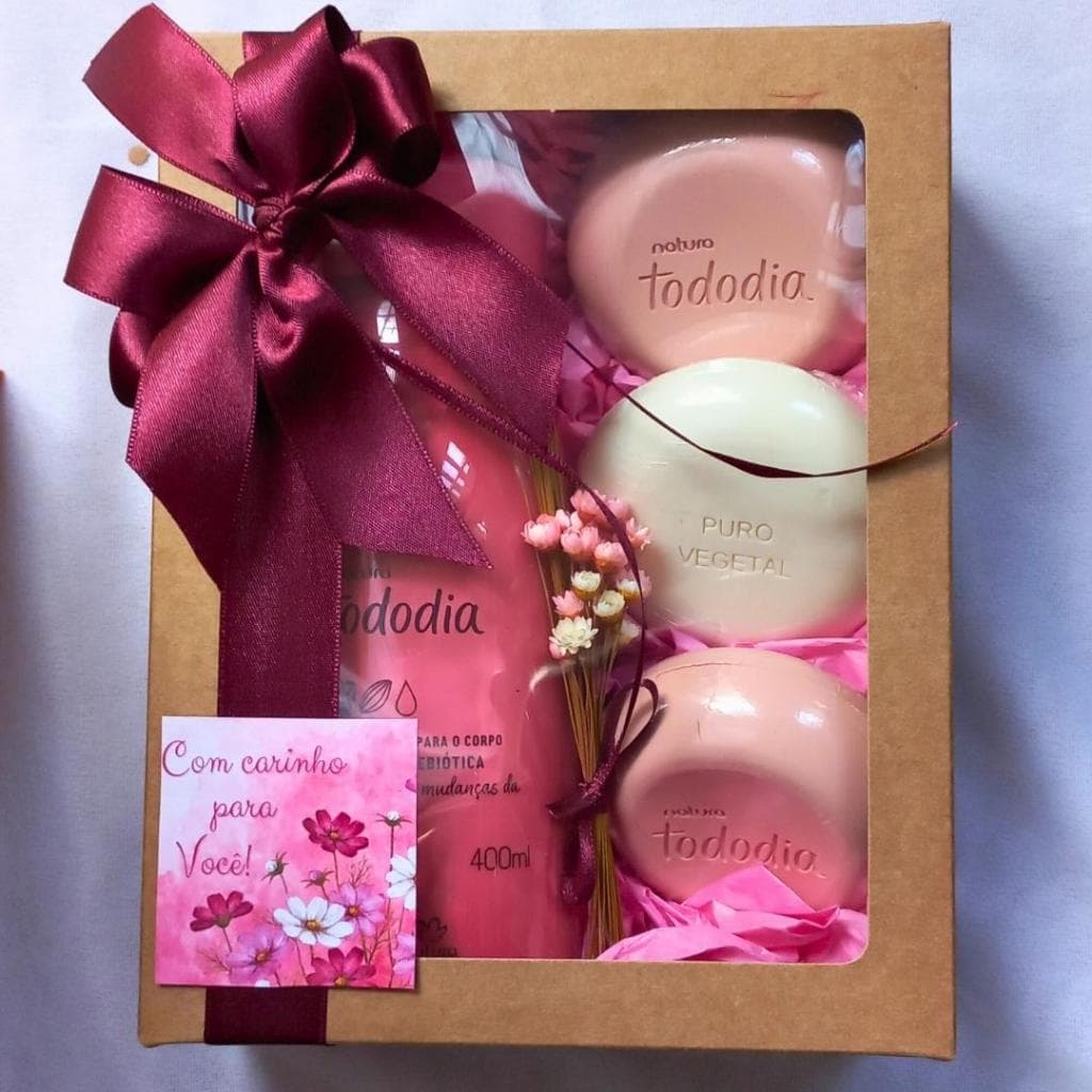 Kit Presente Personalizado Natura