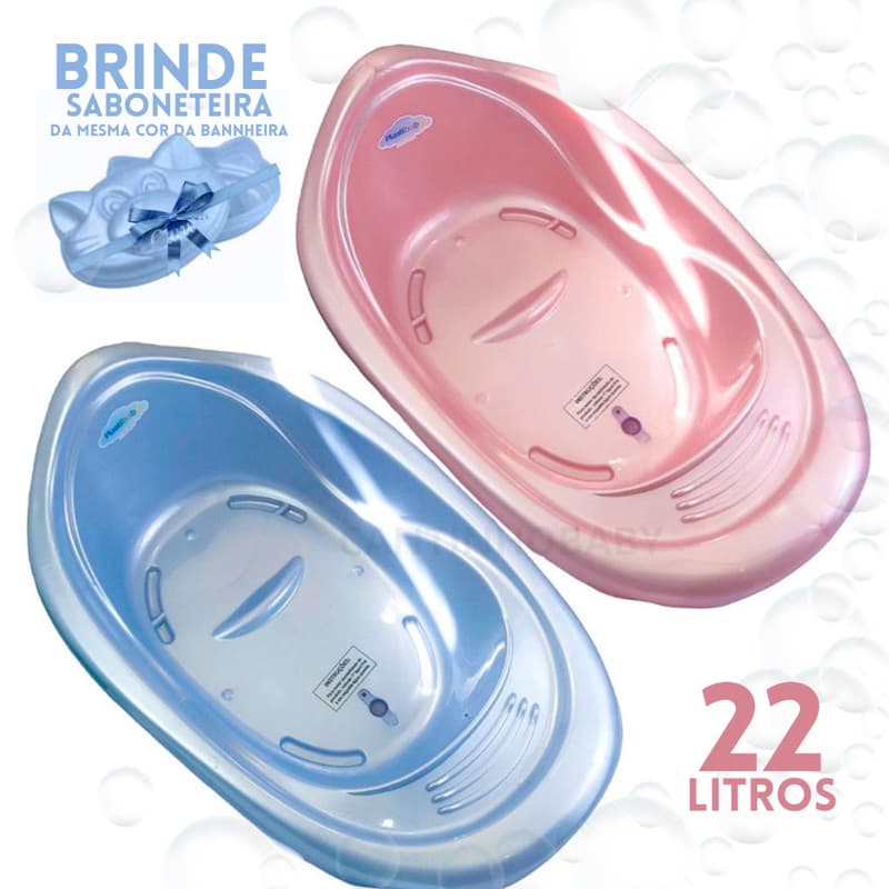 Banheira de bebe 22L Plastil Baby