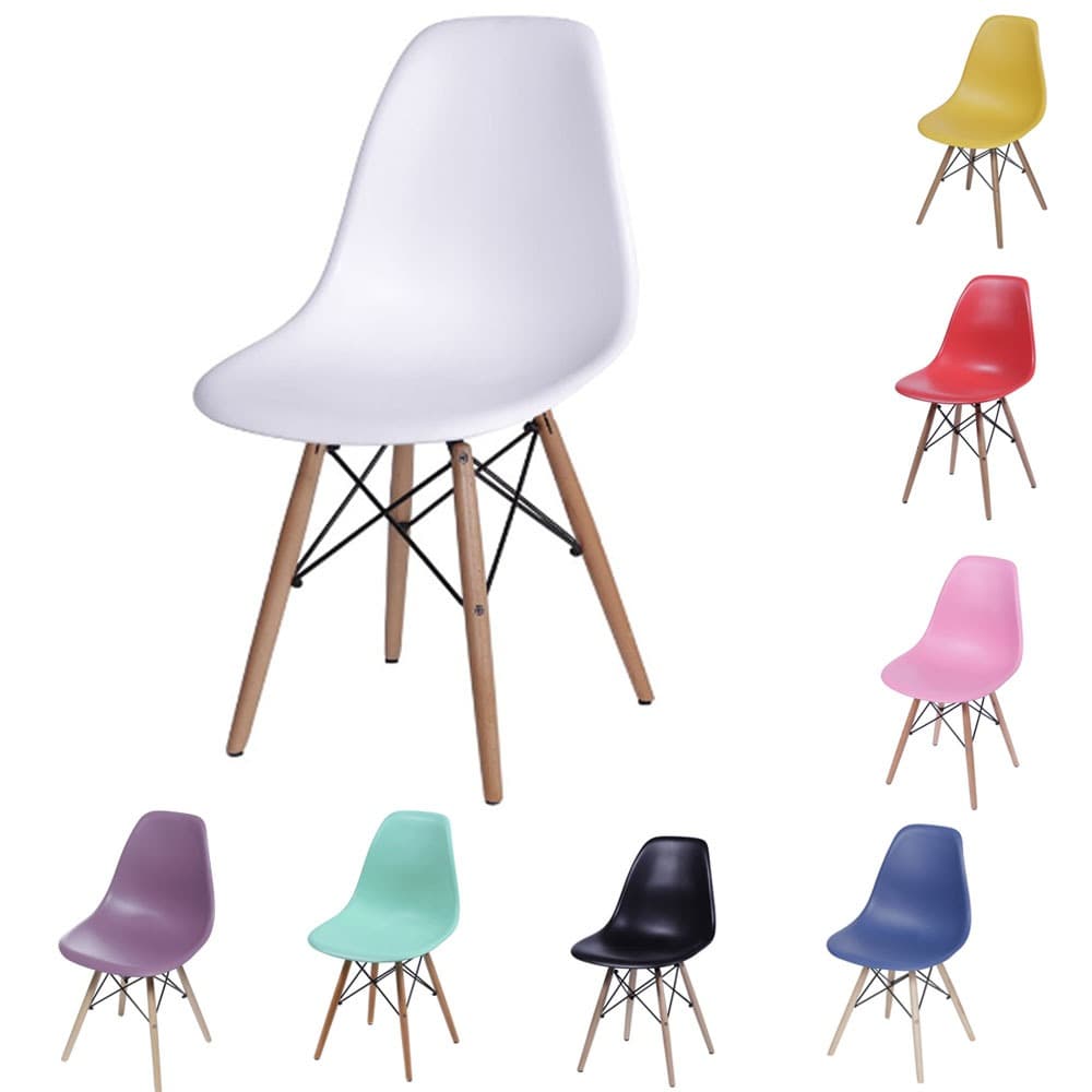 Cadeira de Jantar DKR Eames Boxbit para sala de jantar ou escrivaninha várias cores