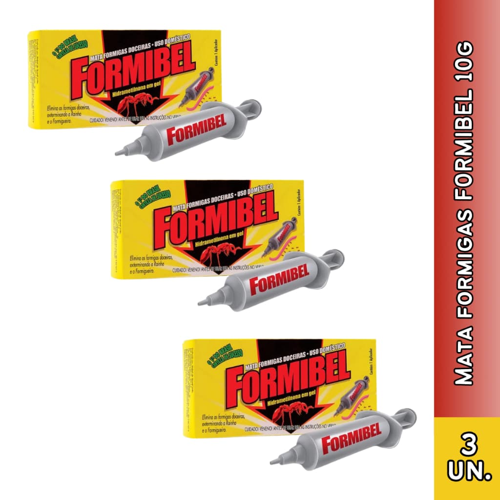 Formibel Eficaz Contra Formigas em Gel com Aplicador 10g