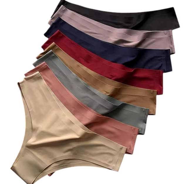 Kit Calcinhas Confortável Sem Costura Leve Poliamida