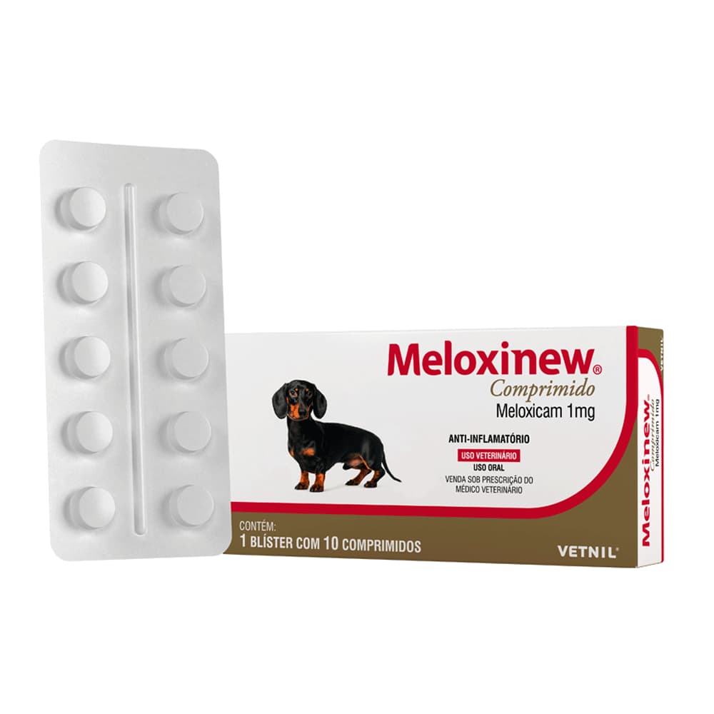 MELOXINEW 1MG 1 BLISTER COM 10 COMPRIMIDOS