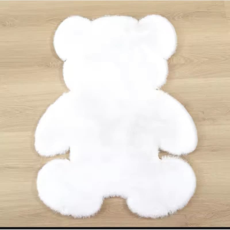 LIQUIDACAO tapete  urso pelúcia tamanho 80x60cm