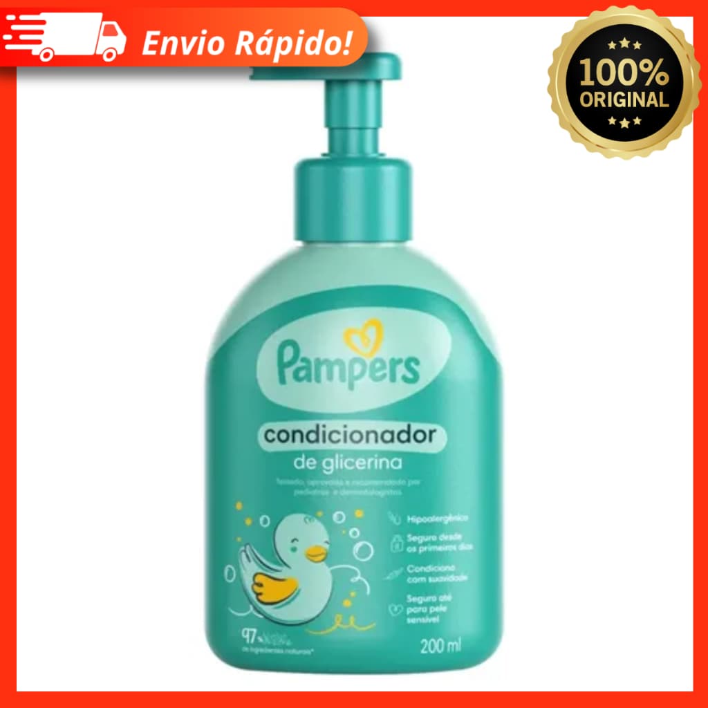 Pampers Glicerina - Condicionador  Infantil 200ml