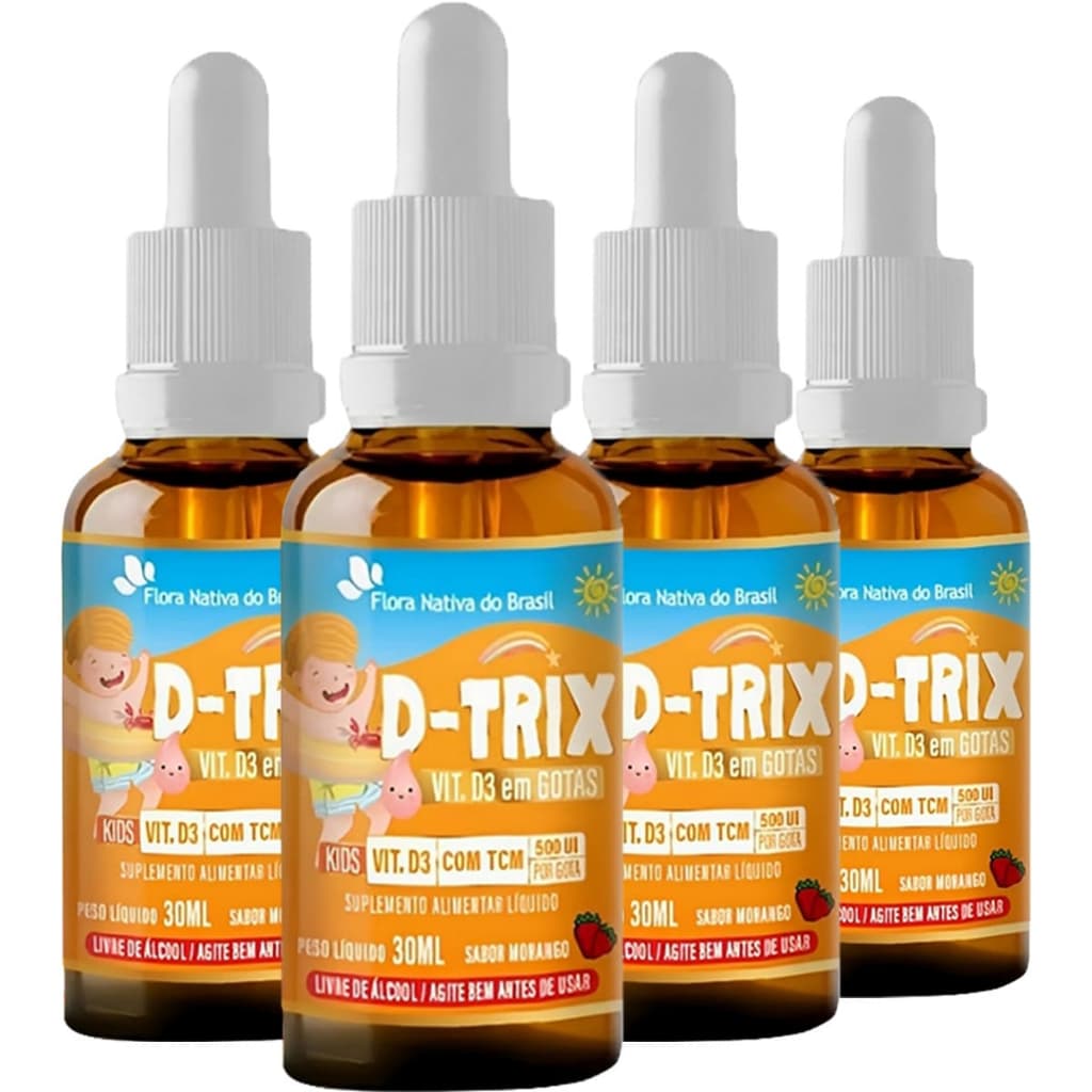 Vitamina D3 D-Trix Kids Gotas 30ml Flora Nativa