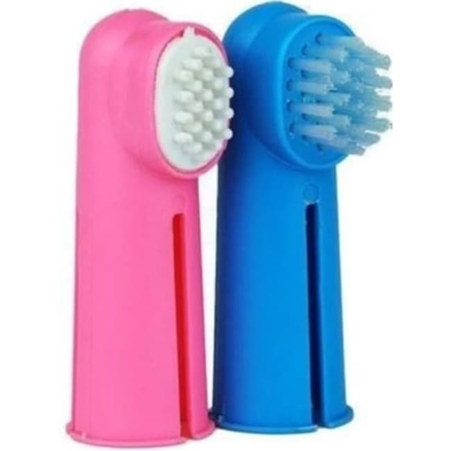 Kit Escova Dental em dedal Para Cachorro e Gato - Qualidade Premium - Envio imediato - S5018