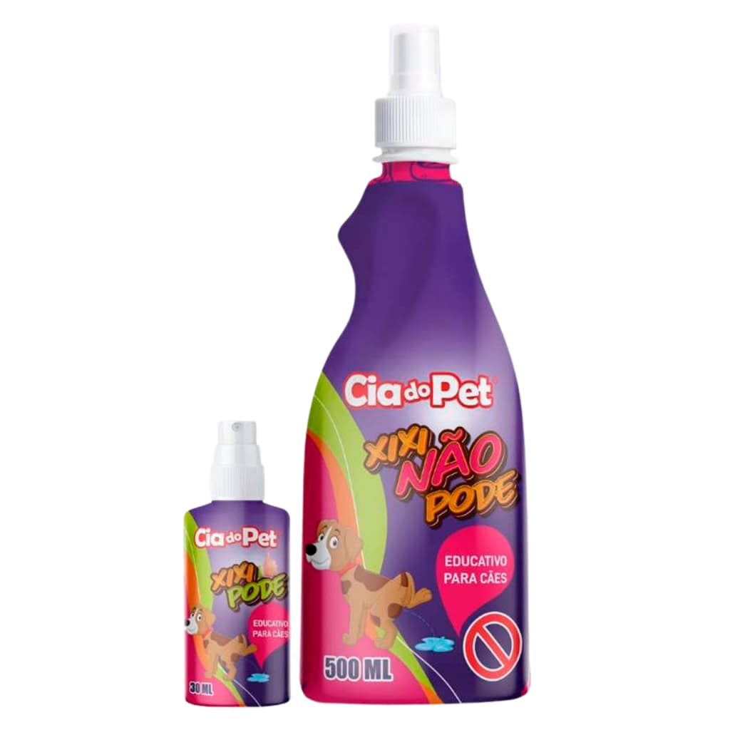 Educador Sanitário Xixi Pode e Não Pode Cia do Pet – Treinamento e Higiene Para Cães e Gatos 500ml