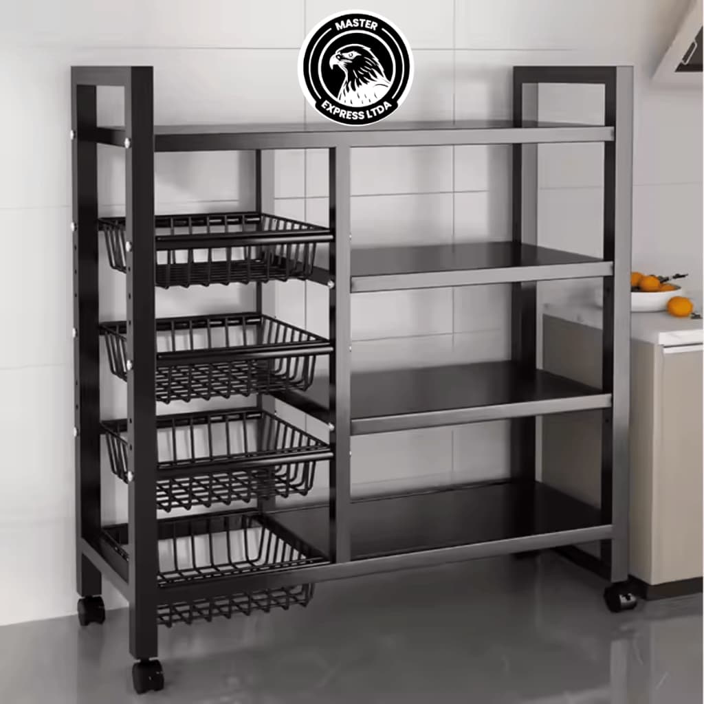 Prateleira Para Cozinha Multifunções Para Armazenamento Para Fornos e Micro-ondas Envio Imediato