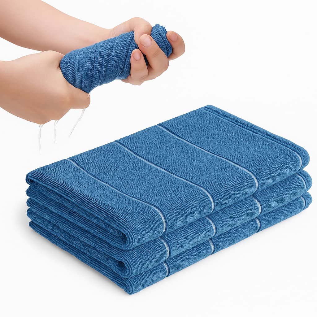 2 Super Panos de Chão Grandes em Microfibra 80x50 Panão limpeza - Sortido