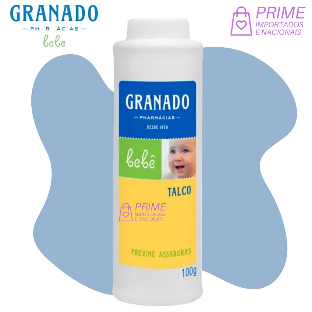 Talco Granado Bebê 100gr Tradicional Protege Assaduras