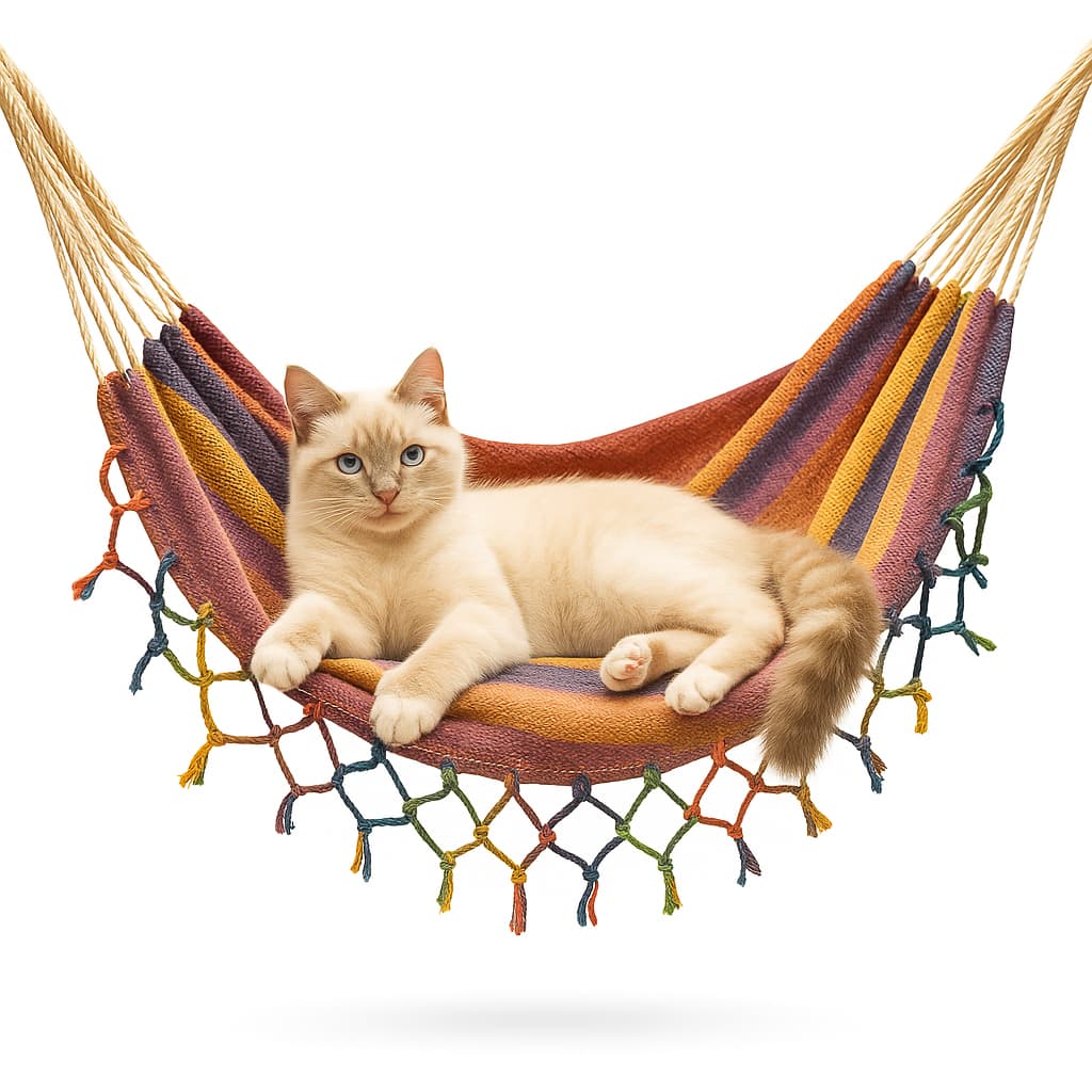 Rede de descanso para gatos