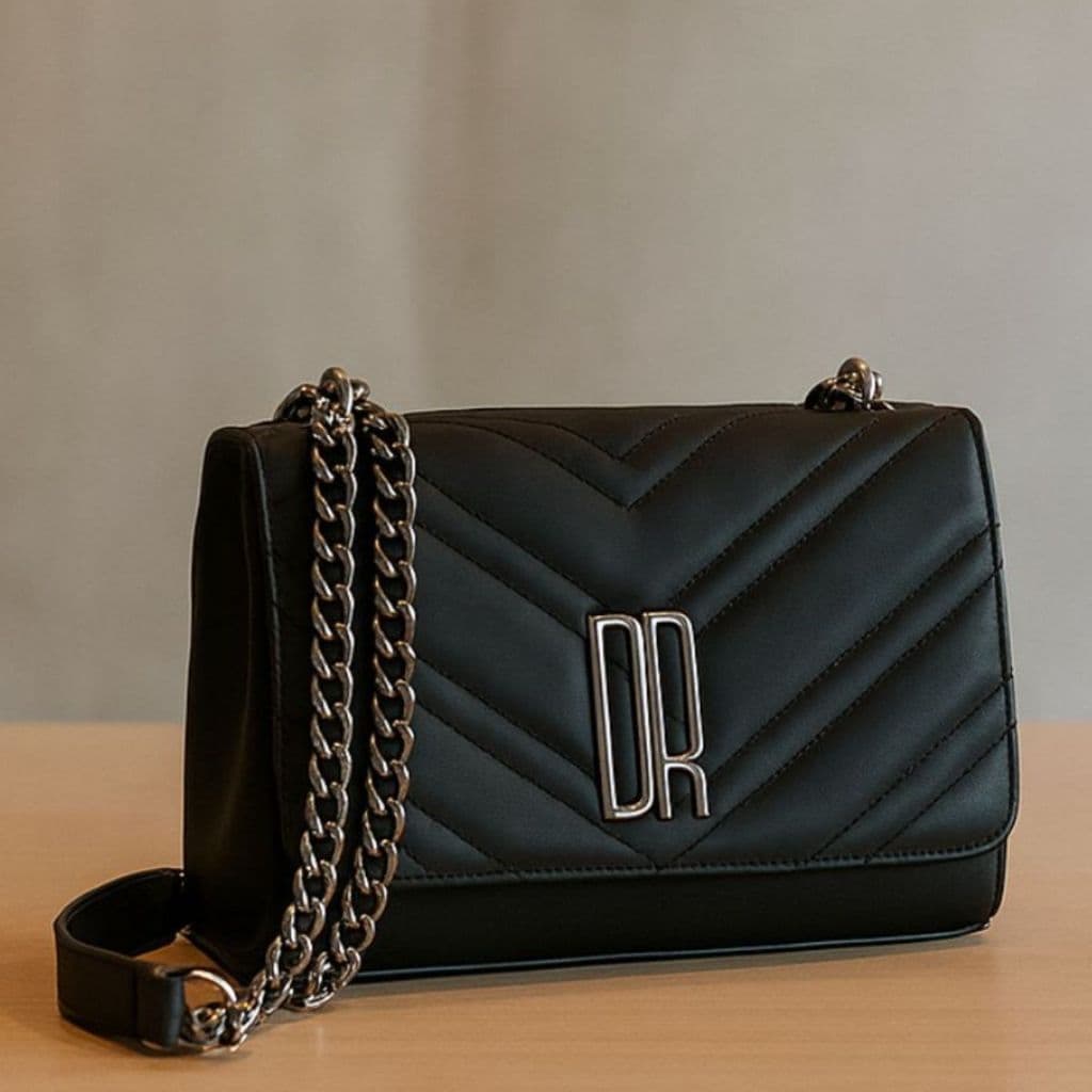 Bolsa Feminina Transversal Pequena De Lado Alça De Corrente Enviamos Rápido