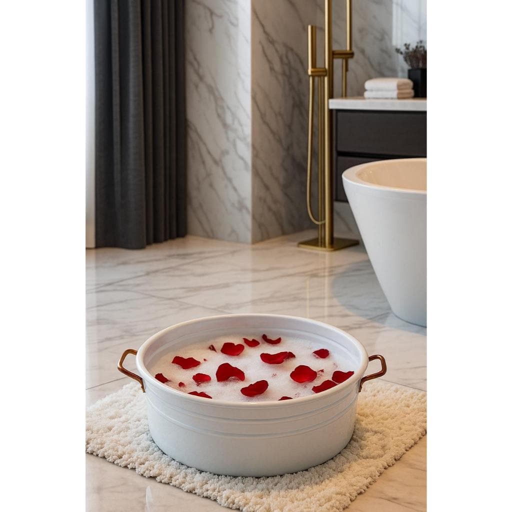 Tina Escalda Pés Bacia Pedicure Balde Newborn, Ofurô relaxamente varias cores