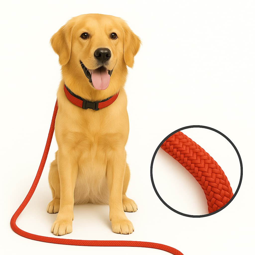 Guia para cachorro 1 à 5 metros, guia pet para adestramento e passeios longos