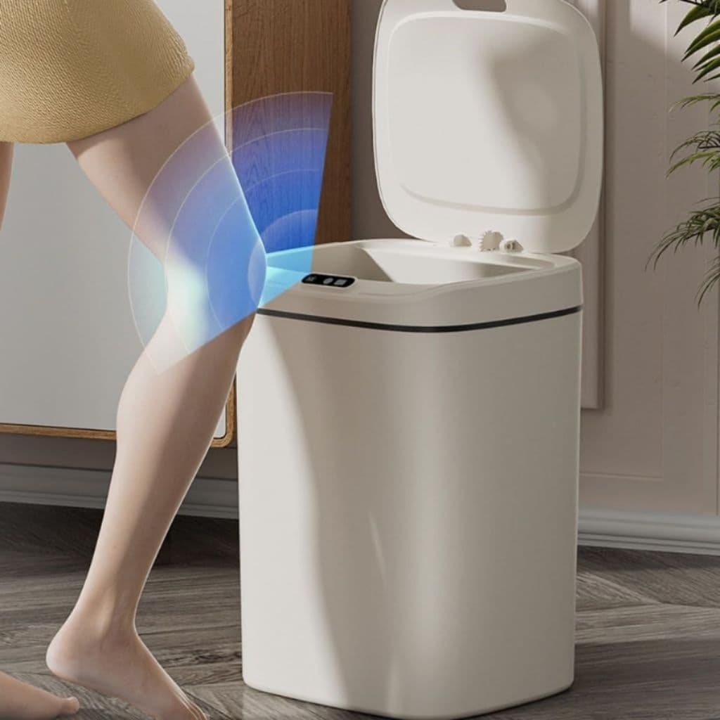 Lixeira Sensor Automática de Banheiro Cozinha Escritório Capacidade 16 Litros OHF HOME