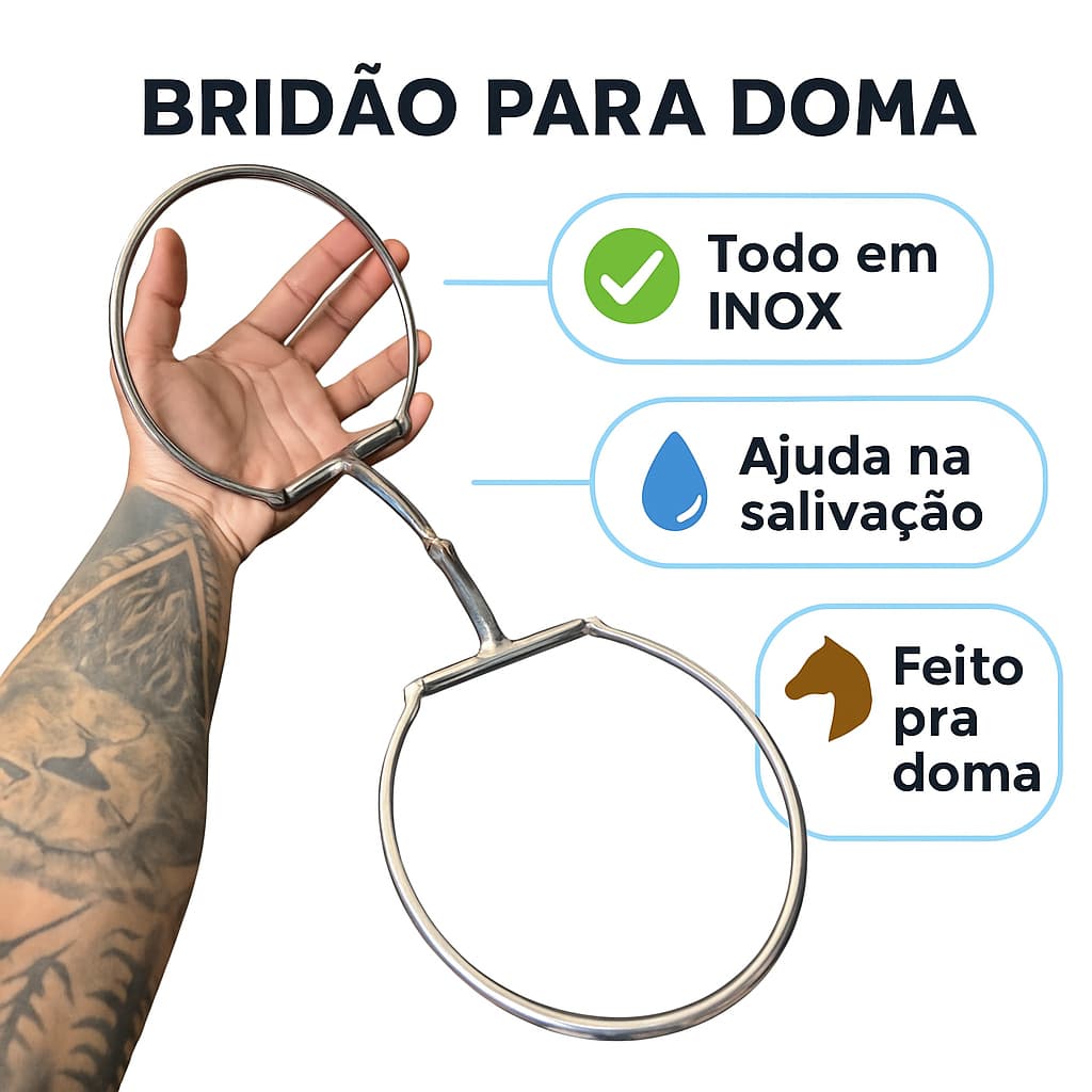 Bride Bridão Argola D Inox Ultra Gg Linha Premiun Magnos