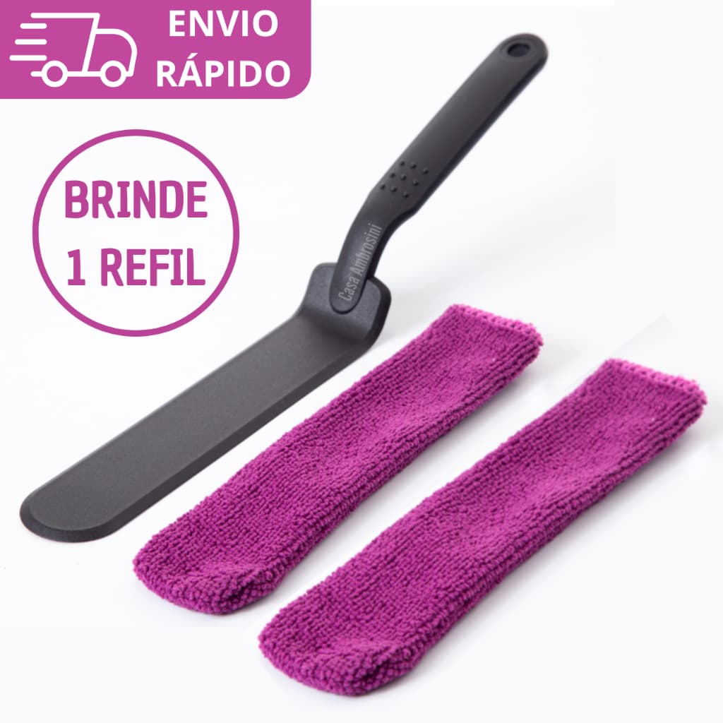 KIT Limpa Box e Blindex Limpador De Vidro Limpeza de Vãos Cantos AKORA