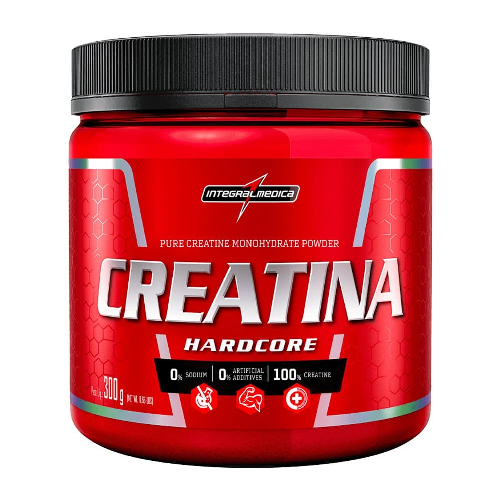 Creatina Monohidratada Pura 150g - 300g Hardcore Integralmedica