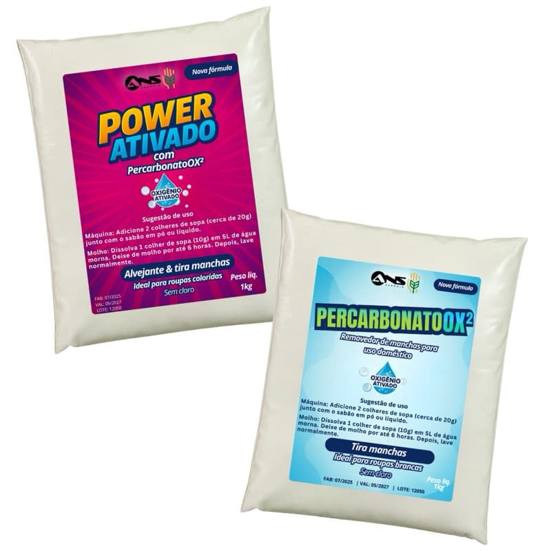 Power Ativado,1kg, PercarbonatoOX,1kg.