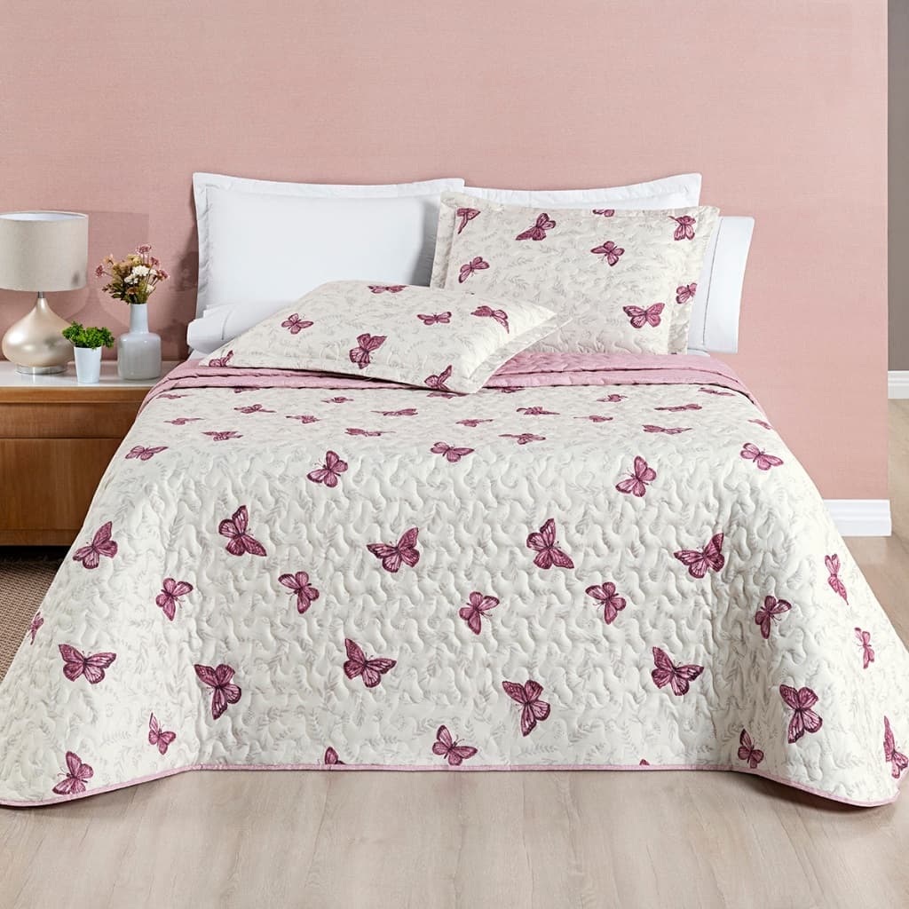 Colcha Cobre Leito Dupla Face 200fios  Avere