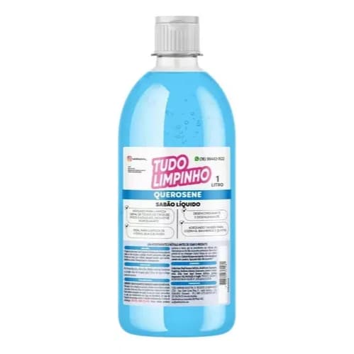 Sabão Querosene Limpa Pisos Tudo Limpinho 1 Litro Rende Muito