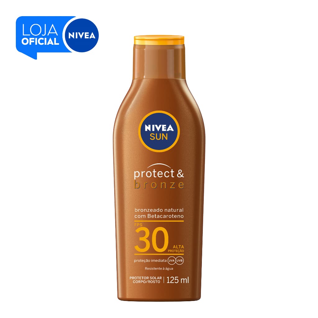 NIVEA SUN Protetor Solar Protect & Bronze FPS 30 125ml BBB 26