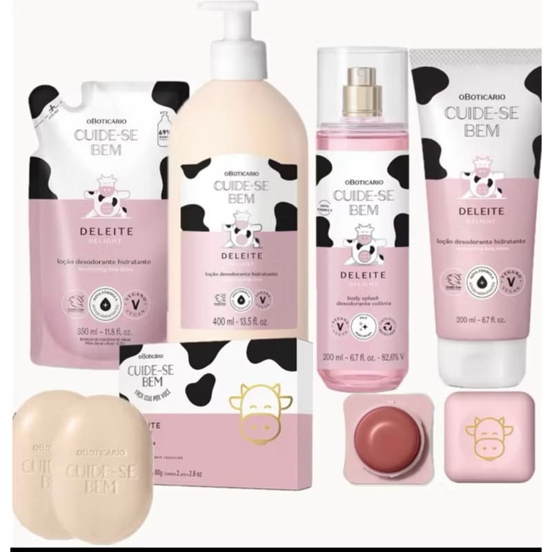 Linha Cuide-se Bem Deleite o Boticário