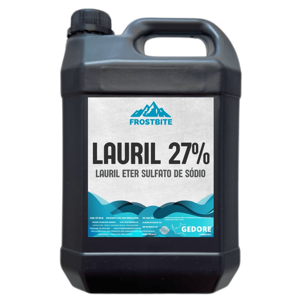 Lauril 27% Líquido - Matéria-Prima para Sabão, Shampoos e Detergentes Espumante Líquido