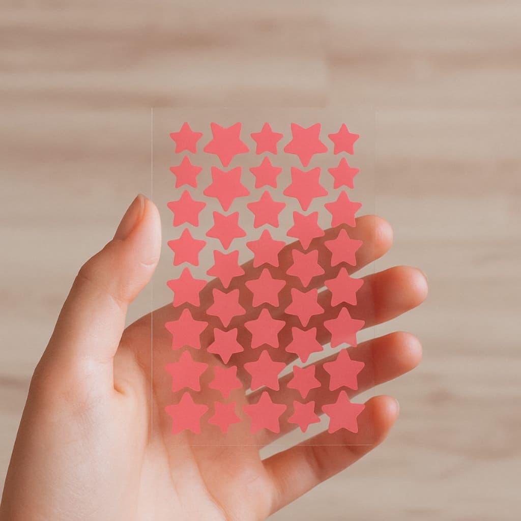 Kit 40/120 Adesivo em Estrela Seca Espinha, Anti‑acne, Proteção Dia/Noite Secativo