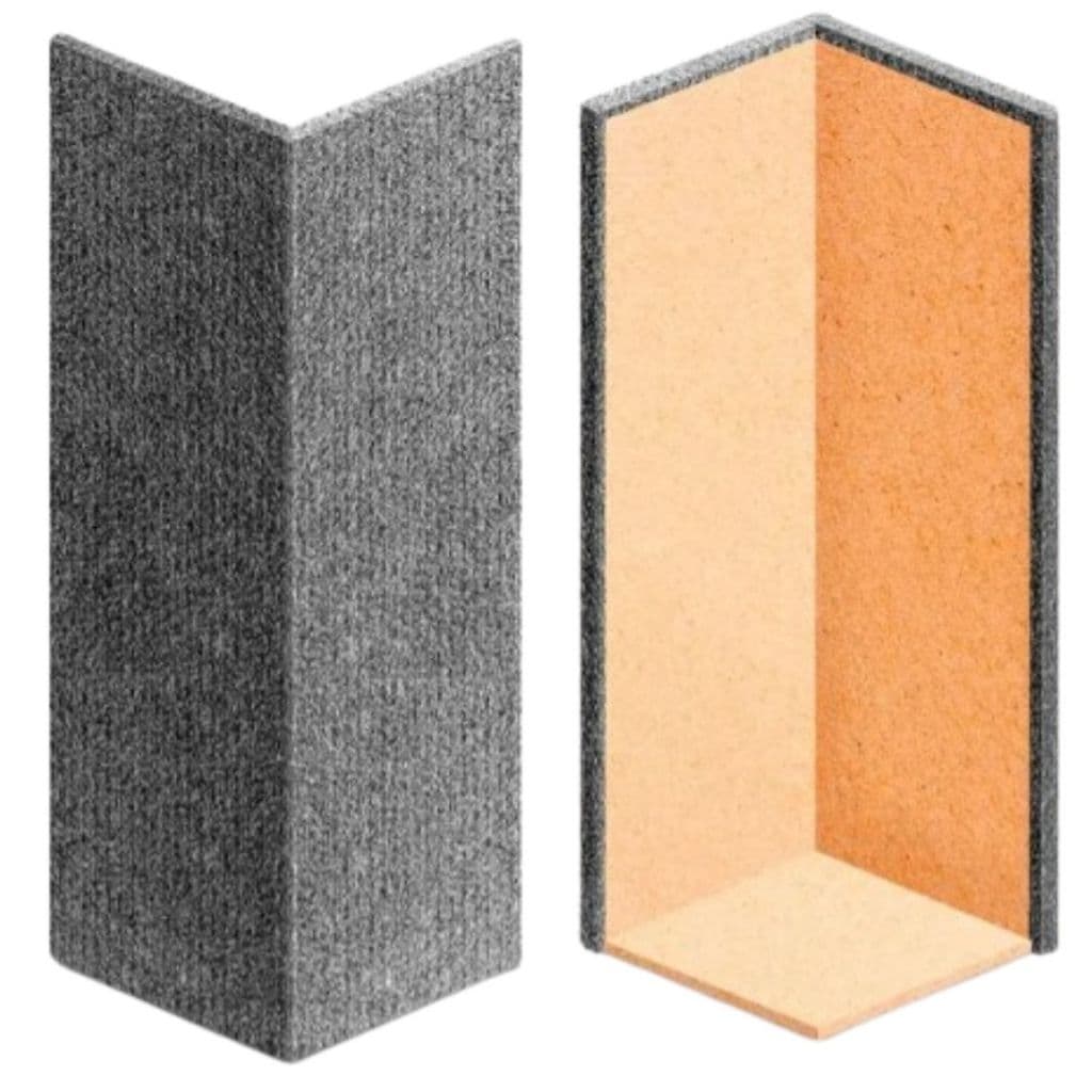 Kit 2 un Arranhador De Canto Para Gatos Protetor Canto Sofá Cama Box