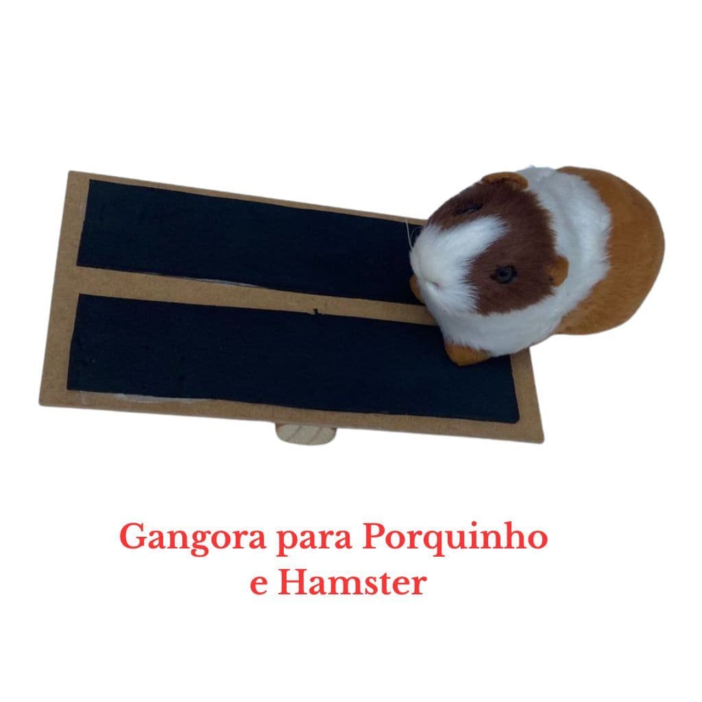 Brinquedo Para Hamster Gangorra Roedores Gangorrinha Brinquedo Porquinho da India