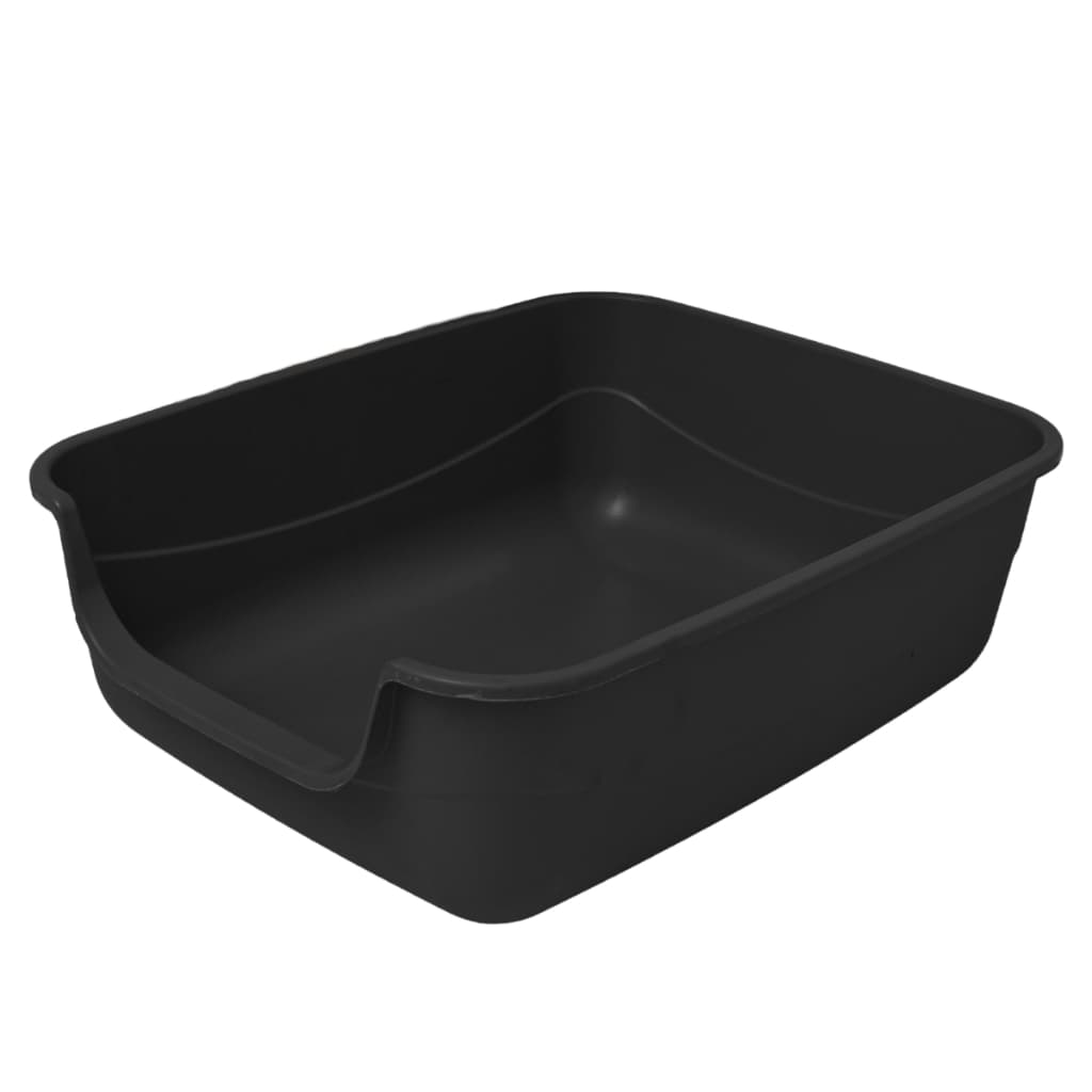 Caixa De Areia Bandeja Sanitária Alta Grande Gigante Para Gatos Jumbox Pet Injet 50X63X21