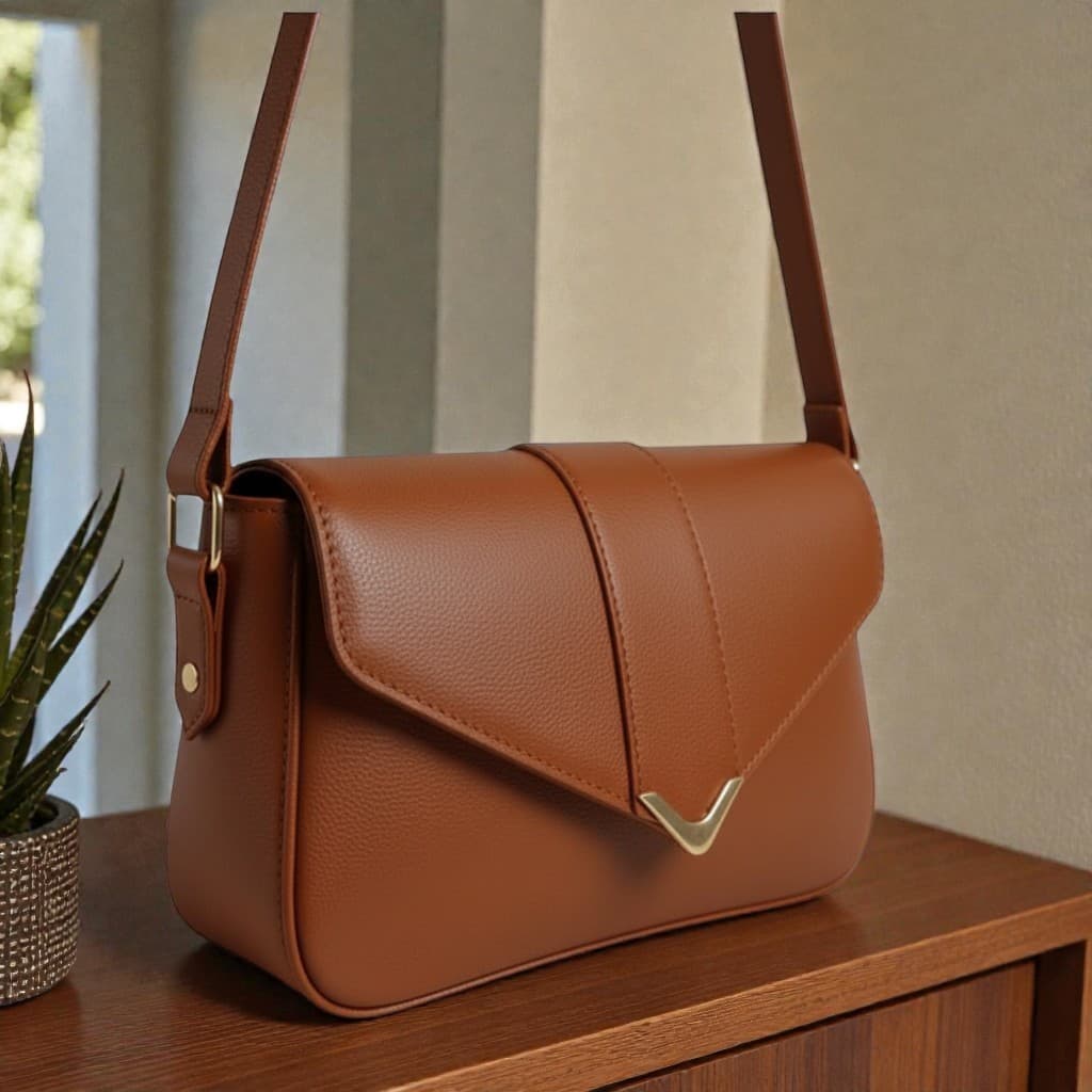 Bolsa de ombro feminina modelo envelope com detalhes em dourado , fecho em imã , lançamento !