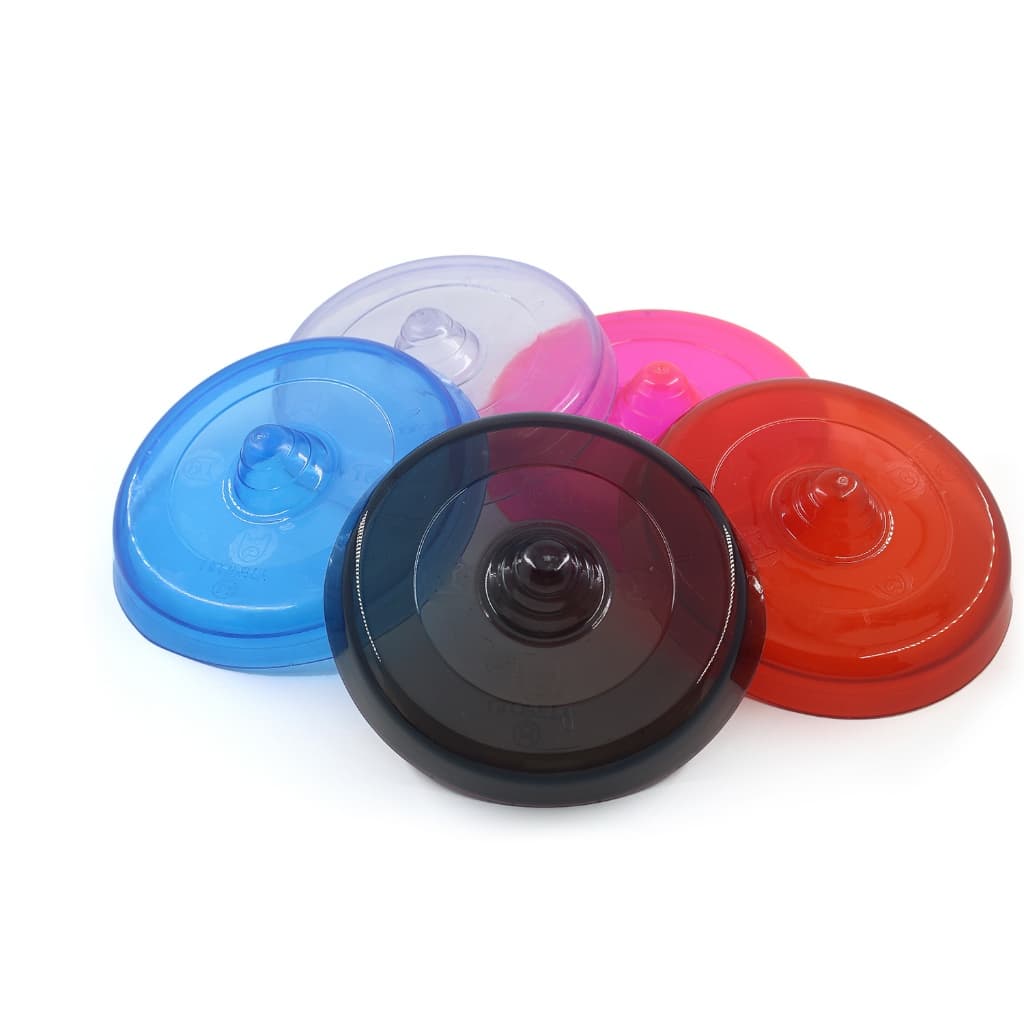 Avulso ou Kits Brinquedo Frisbee Disco Flexível para Cães pequeno médio porte Cores translúcidas