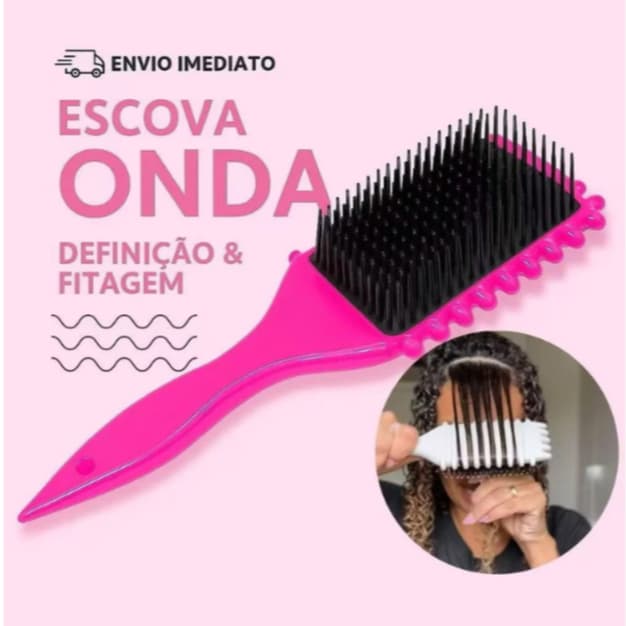 Escova De Estilo Bounce Curl Define De Cachos Pronta Entrega