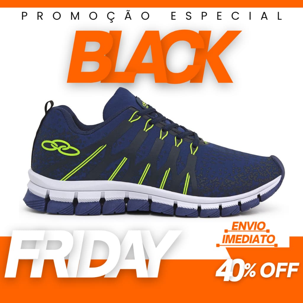 Tênis masculino treino academia caminhada esportivo mega oferta imperdível