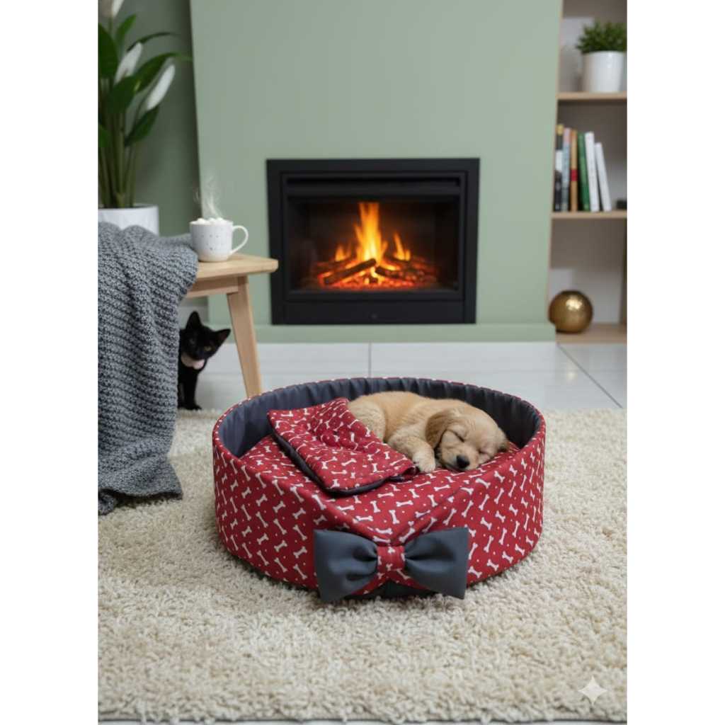 Caminha Pet Super Macia – Conforto Máximo para o Descanso do Seu Cão | Lavável e Impermeável | P/M/G