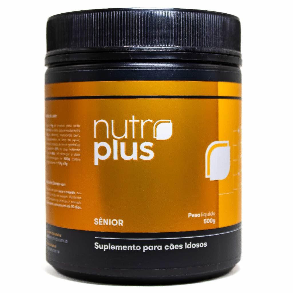 SUPLEMENTO NUTROPLUS PARA CÃES IDOSOS SÊNIOR 500GR