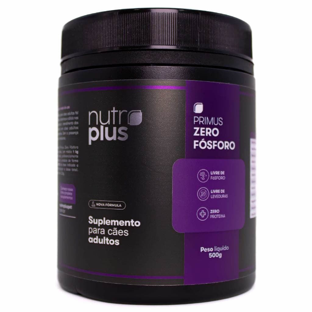 SUPLEMENTO NUTROPLUS CÃES ADULTOS PRIMUS ZERO FÓSFORO 500G