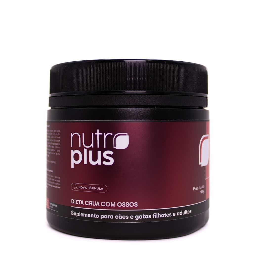 Suplemento Nutroplus Dietas Cruas Com Ossos 100g