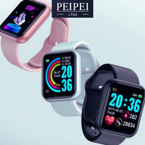 Smartwatch D20 Pro Relogio inteligente Coloca Foto na Tela Esportivo Bluetooth